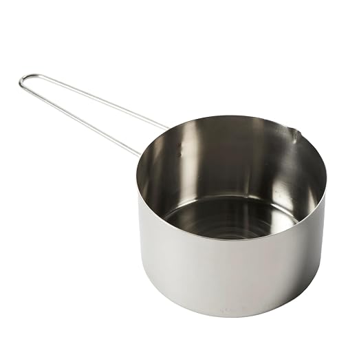 American METALCRAFT, Inc. MCW200 2-Cup Stainless Steel Measuring Cup by AmericanMetalcraftInc