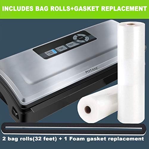 POTANE Precision Vacuum Sealer Machine, Silver