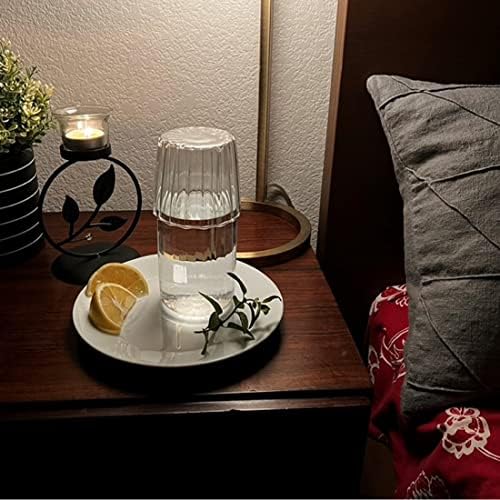 Lily's Home Vintage Style Bedside Night Water Carafe with Tumbler