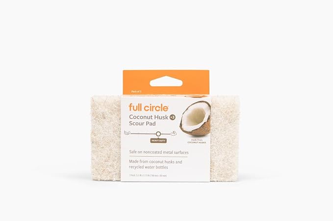Full Circle Heavy Duty Scour Pads, Safe by FULLCIRCLE
