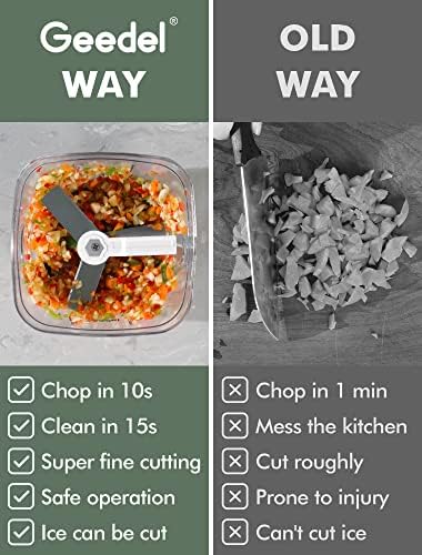 Manual Food Chopper and Quick Chopper Bundle