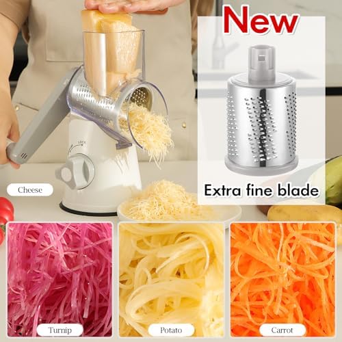 Ourokhome 10-in-1 Mandolin Slicer with Spiralizer