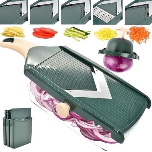 NACOLUS Adjustable Mandoline Slicer with Container