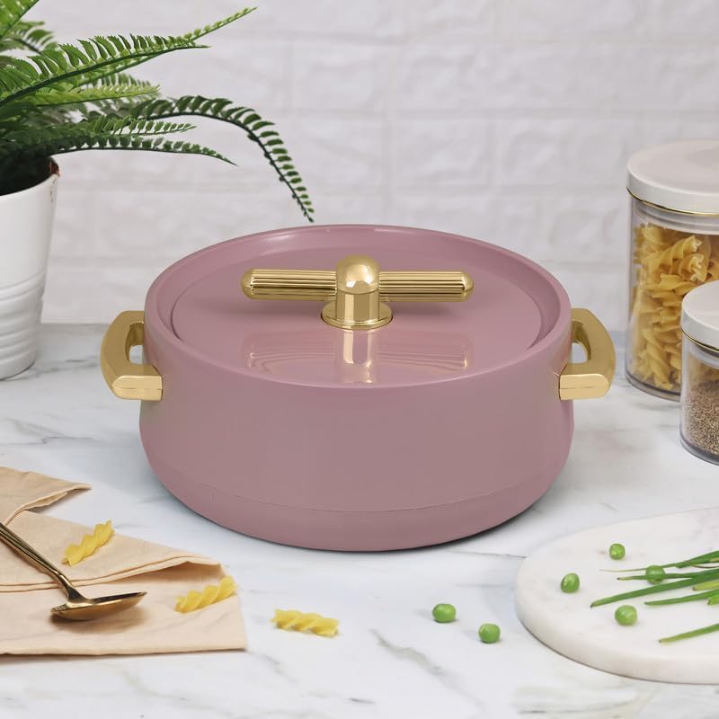 Casserole Inner Steel BPA Free|Advanced P.U. Insulation Keeps Food hot