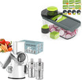 Ourokhome 10-in-1 Mandolin Slicer with Spiralizer