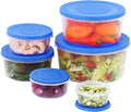 MILTON Mixing Bowl Set with Lids; Kitchen Food Storage Containers