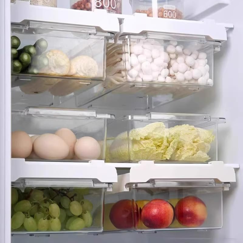 1Pack Refrigerator Organizer Bins Refrigerator Drawer Fridge