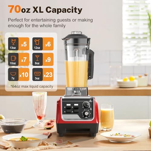 28000 RPM Blender with 70 oz Pitcher