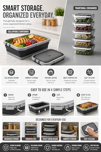 Pamper Paws 2-Pack XL BBQ Prep Tub - 3-in-1 Collapsible Food Prep Tub