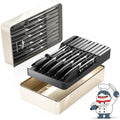 MAD SHARK 2-in-1 Knife Holder Drawer with Clear Lid