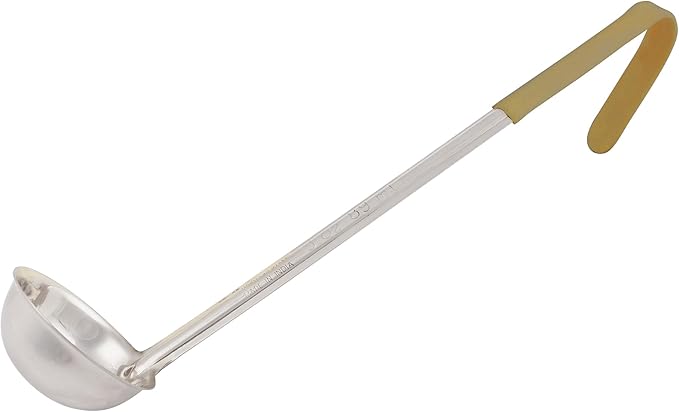 Winco Prime One Piece Stainless Steel Ladle, NSF Listed by Winco