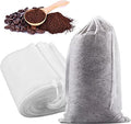 Yzurbu 100pcs Cold Brew Coffee Bags, 6'' x 8'' No Mess Disposable