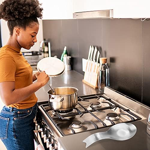 Stainless Steel Spoon Rest, Spatula Ladle Holder, Stainless Steel