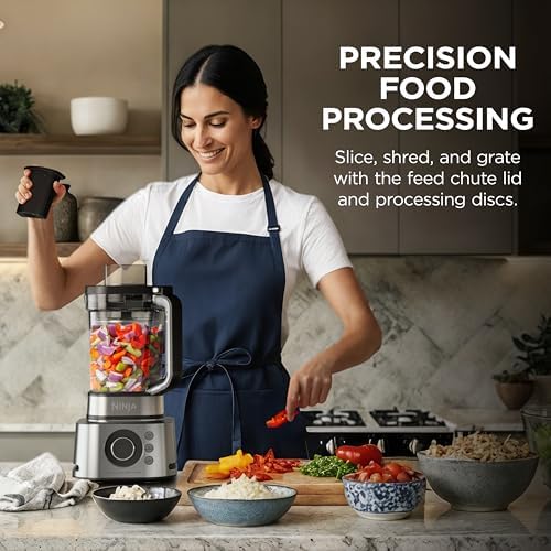 Ninja Foodi Power Blender & Processor System, Silver, SS401