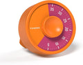 60-Minute Visual Timer, Twist to Set, Loud Battery-Powered Alarm, by TIMESS