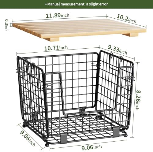 2 Pack Stackable Potato Onion Bins