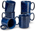 vancasso STARRY Ceramic Coffee Mugs Set of 6, 16 oz Large Coffee Cups