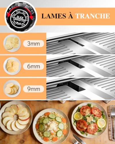 MASTERTOP Adjustable Mandoline Food Slicer