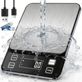 Waterproof Kitchen Scale, 10kg/22lb Food Scale Precisely Measures