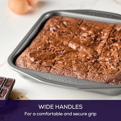 Circulon 51135 Total Nonstick Baking Pan / Nonstick Cake Pan, Square