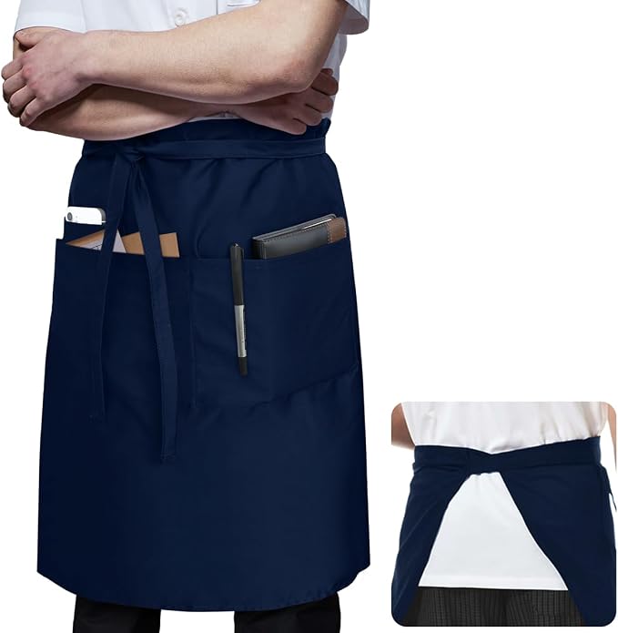 ROTANET Long Server Apron Black by ROTANET