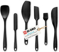 All New DI ORO 6-Piece Silicone Spatula Set by DIORO