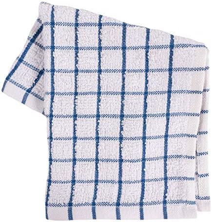 KAF Home Pantry 100% Cotton Checkered Grid Dish Cloths | Set of 6, 12