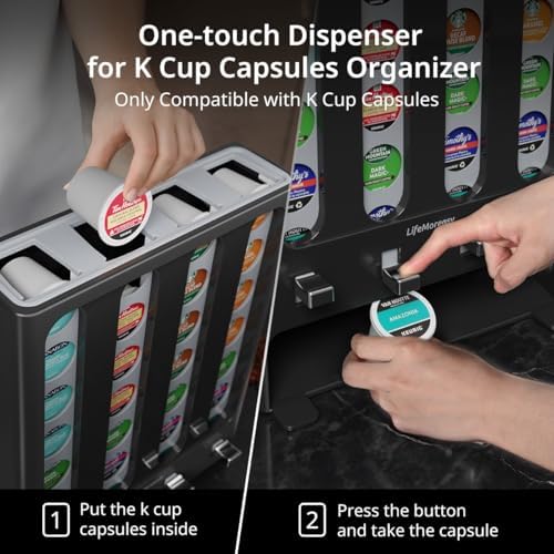 LifeMoreasy K Cup Holder, 28 Pods