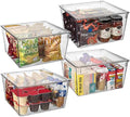 ClearSpace Plastic Storage Bins with Lids, XL, 4 Pack