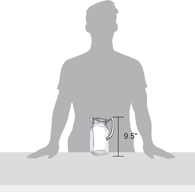 Amazing Abby - Quadly - Plastic Pitcher, Fridge Jug, Shatter-Proof, and More - Image 2