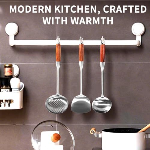 304 Stainless Steel 3-Piece Wok Utensil Set, 15-Inch