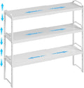 3 Pack Kitchen Cabinet Organizer Shelf, Stackable Expandable Shelves Organizers by X-cosrack