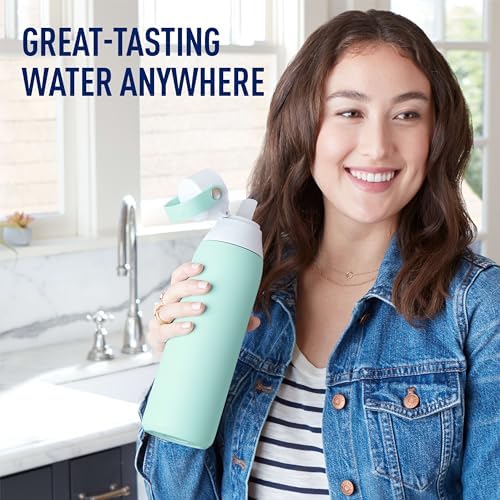 Brita Stainless Steel Premium Filtering Water Bottle, BPA-Free