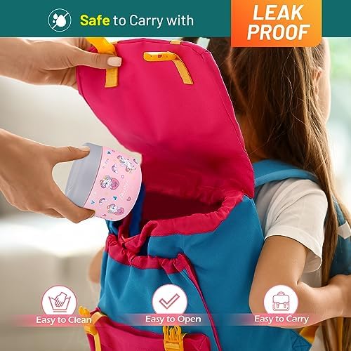 Charcy 9oz Kids Stainless Steel Insulated Food Jar, Wide Mouth