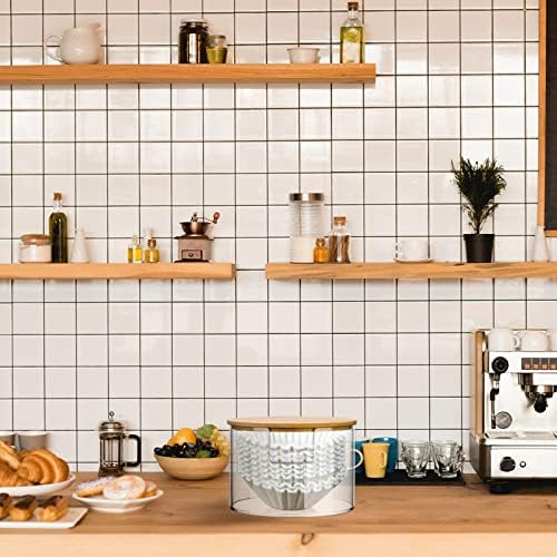 Qunclay Acrylic Coffee Filter Holder Reusable Clear Coffee Filter