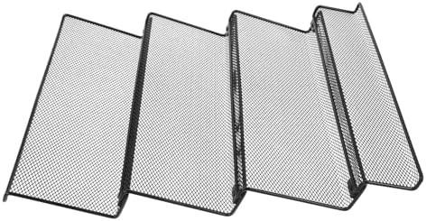 Metal Spice Drawer Organizer Rack, Black Mesh Seasoning Holder for