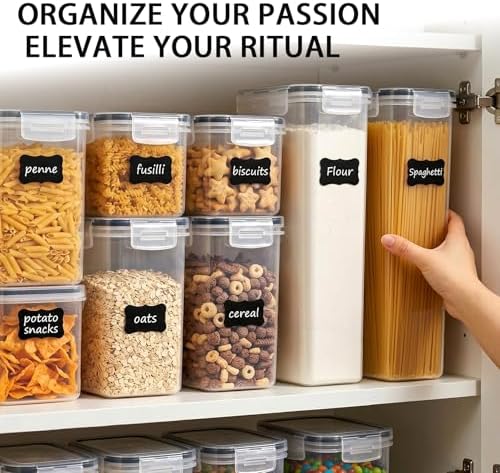 24-Piece Airtight Food Storage Containers, BPA-Free