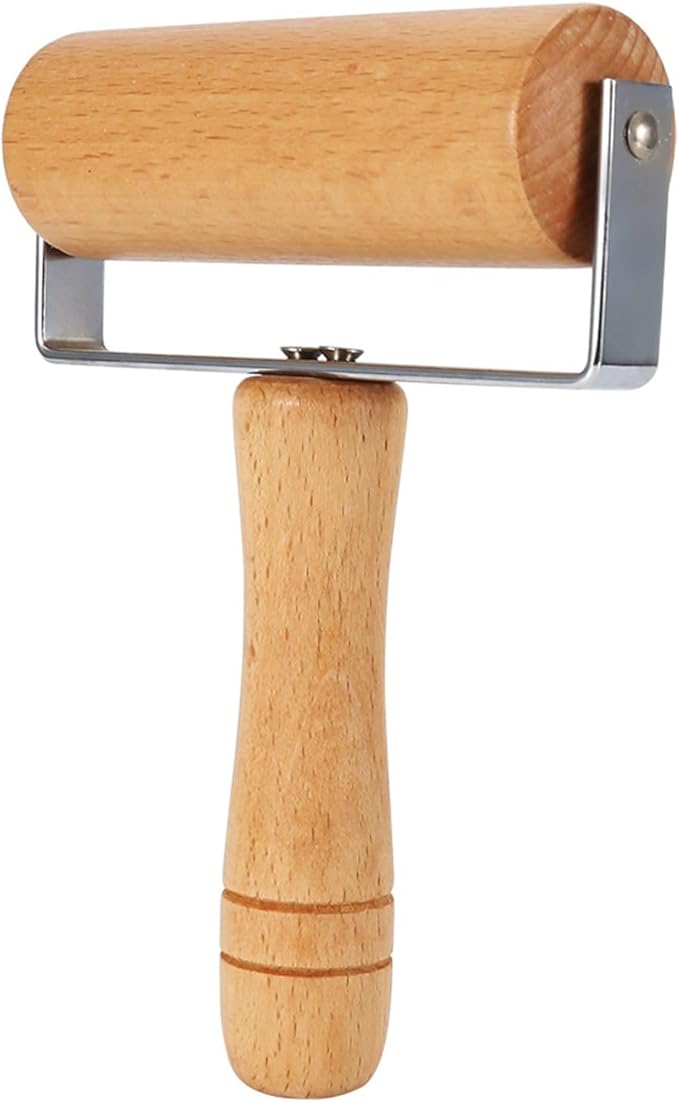 Small Rolling Pin, Pizza Dough Roller, Non Stick Wood Pastry Roller, Kitchen - Image 5