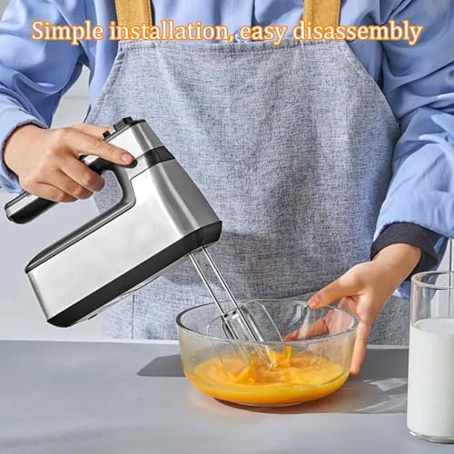 2Pcs Hand Mixer Beaters Attachments, Flat Stainless Steel Strip Beater