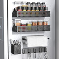 Magnetic Spice Rack for Refrigerator, Set of 5