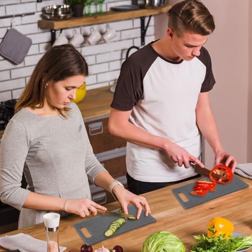 6 Pcs Plastic Cutting Boards, Small Rectangular Cutting Board Set