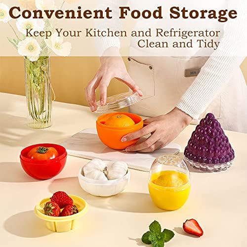 6-Piece Fruit and Vegetable Storage Containers