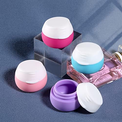 Gemice Travel Size Containers for Toiletries,1oz,4 Pack,Pink