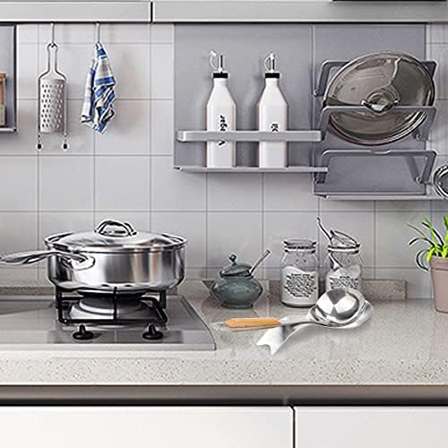 Stainless Steel Spoon Rest, Spatula Ladle Holder, Stainless Steel