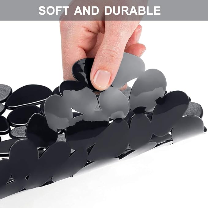 Bligli Pebble Sink Mat for Stainless Steel/Ceramic Sinks, 2 Pack PVC Sink - Image 2