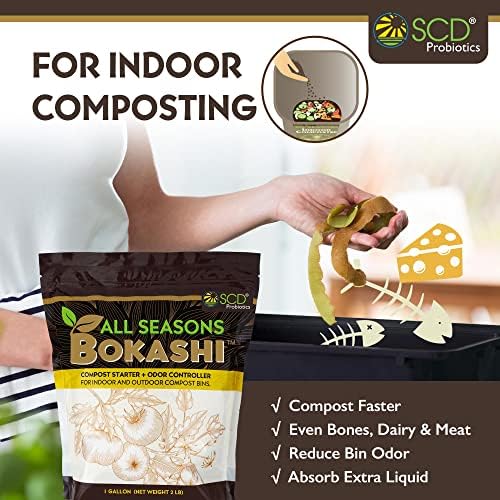SCD Probiotics 6 lb Bokashi Compost Starter