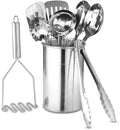 Avador® Premium Set of 10 Stainless Steel Kitchen Tool Set by AVADOR