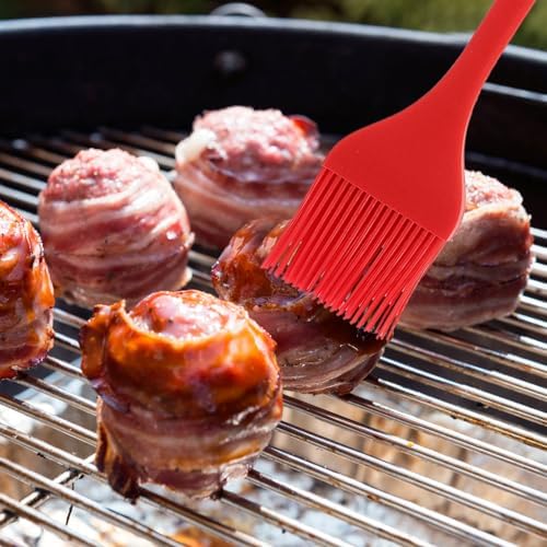 5 Piece Silicone Basting Brush Set for Barbecue and Pastry