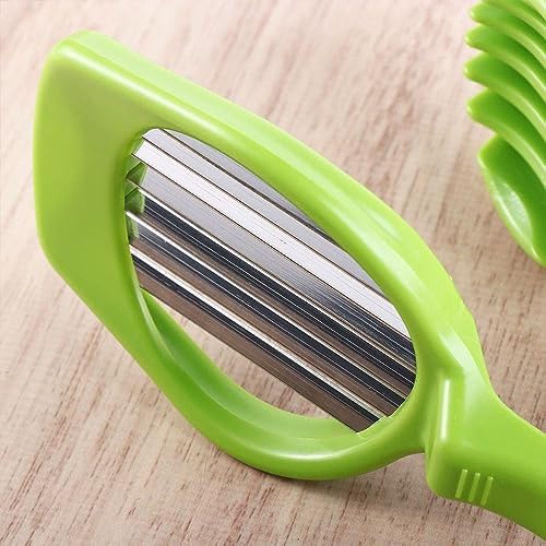 2pcs Stainless Steel Egg Slicer Fruit Cutter,Handheld Mushroom Kiwi