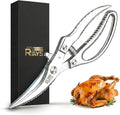 Heavy Duty Poultry Shears – Professional Stainless Steel Kitchen Scissors by RRAYS